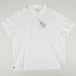 Untuckit Mens XXX Large Short Sleeve Polo Regular Fit Gondola 3XL PIMA Cotton